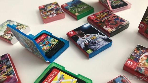 國外玩家超有心，為任天堂 Switch 遊戲卡製作專屬迷你卡夾！