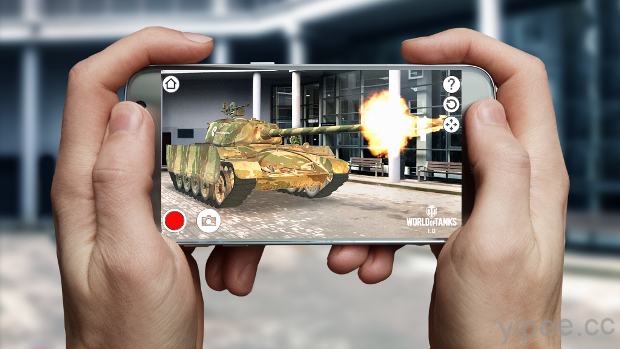 《戰車世界》推出以 Google ARCore 技術打造的 AR 體驗 APP