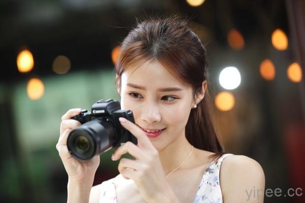 Canon EOS M50 迷你單眼即將上市，搭載新一代 DIGIC 8 數位影像處理器 