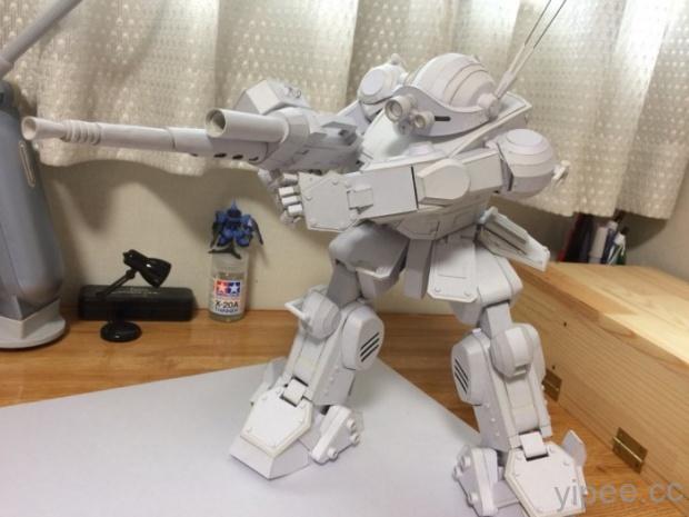 完成度超高還能可變形的《裝甲騎兵》模型，竟出自日本中學生之手！