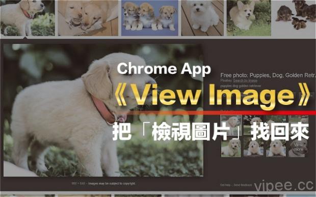 【Chrome 教學】View Image 將 Google 圖片搜尋「檢視圖片」找回來