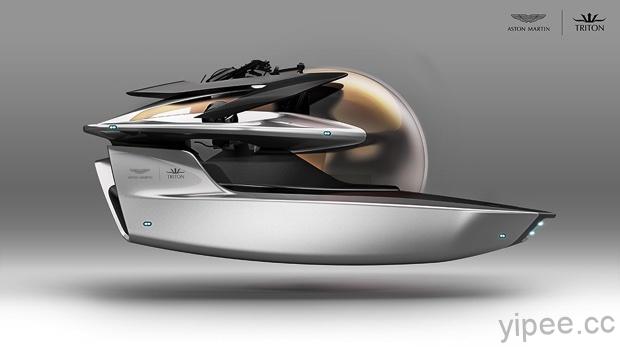 超跑車商 Aston Martin 正式開賣跨界打造的超奢華小型潛艇！