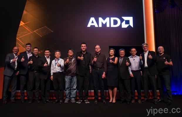 【 COMPUTEX 2018 】AMD 展現新一代 Ryzen、Radeon、EPYC 的優勢