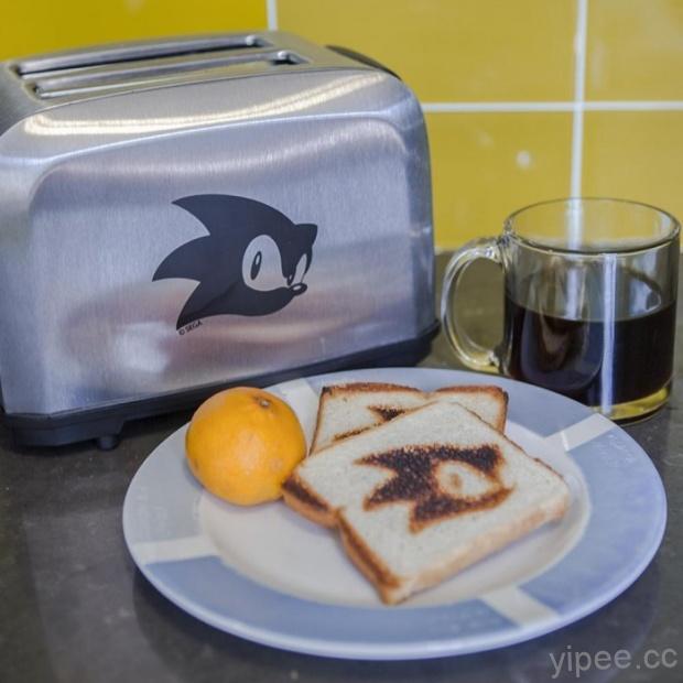 SEGA 推出「 Sonic 音速小子烤麵包機」集資眾籌，預計 2018 年 10 月出貨