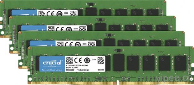 Crucial DDR4 2933 MT/s Registered DIMM 上市，提升伺服器效能