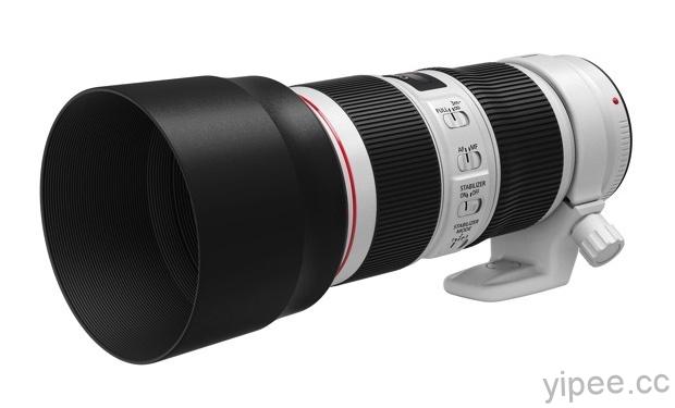 5級防手震，Canon 推出 EF 70-200mm f/4L IS II USM 專業中望遠變焦鏡頭