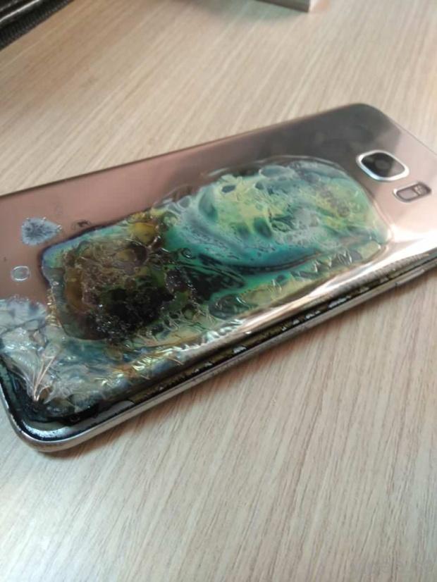 Samsung 再傳手機爆炸！這次是 Galaxy S7 Edge 起火