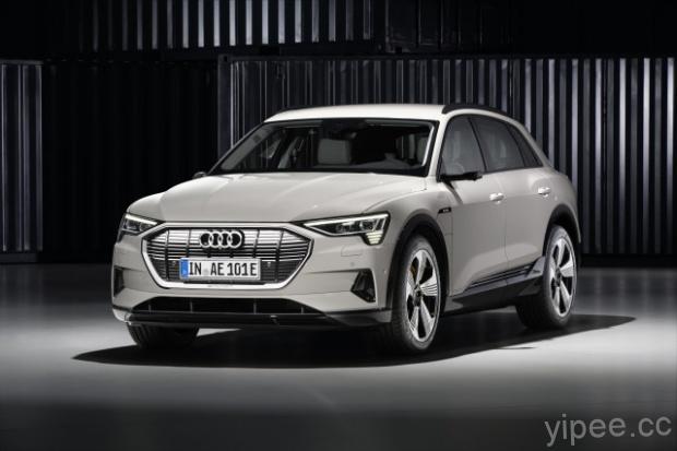 Audi E-tron 電動 SUV 登場亮相，搭載虛擬後照鏡、售價 74,800美元起