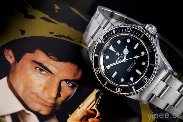 最後一代 007 專屬 Rolex Submariner 勞力士水鬼潛水腕錶將出售，預估拍賣價約 NT$ 317萬元