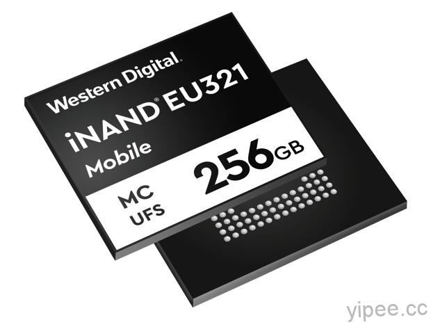 Western Digital 推出 96 層 3D NAND 嵌入式快閃記憶體