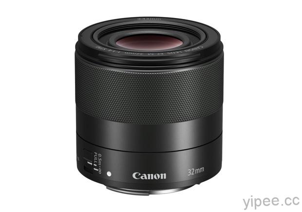 Canon 推出全新 EF-M 32mm f/1.4 STM 標準定焦大光圈鏡頭