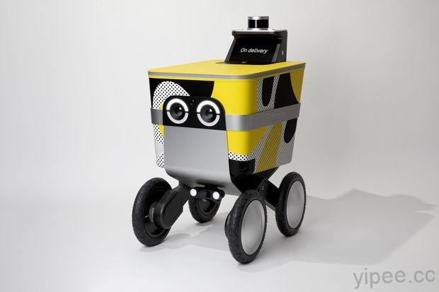Postmates 打造超萌的外送機器人，咖啡點心都能宅配到家！