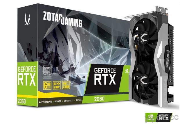 ZOTAC GAMING 推出 GeForce RTX 2060 顯示卡系列及 ZOTAC 迷你電腦