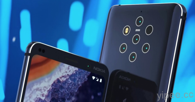 Nokia 9 PureView 五鏡頭手機影片曝光，傳將於 1 月發表