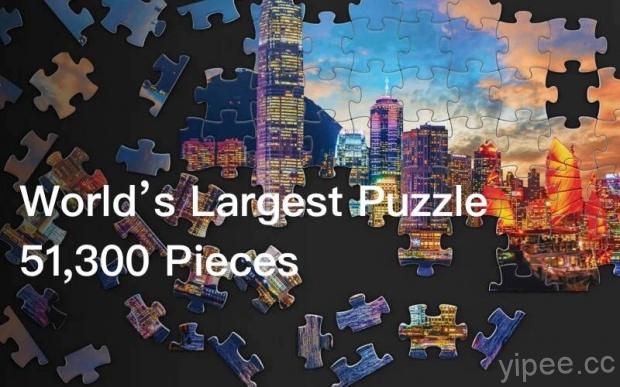 Koda 柯達推出世界上最大的拼圖，51,300片組成 27幅各國奇景
