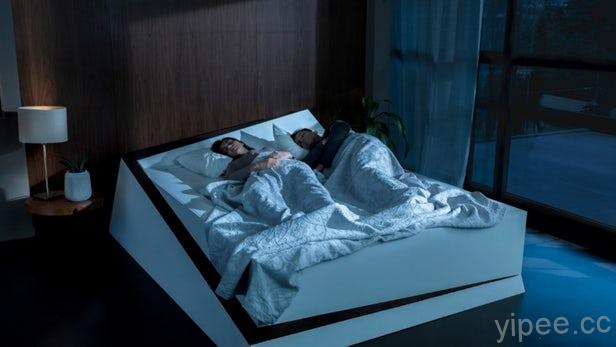 Ford 福特開發「智慧床」，利用車道維持技術讓你始終睡在屬於你的位置上！