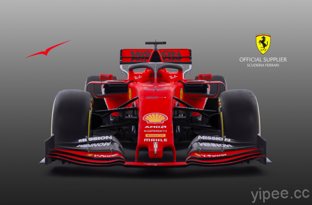 維思達公務機與法拉利車隊 Scuderia Ferrari Mission Winnow 在 2019年世界一級方程式錦標賽合作