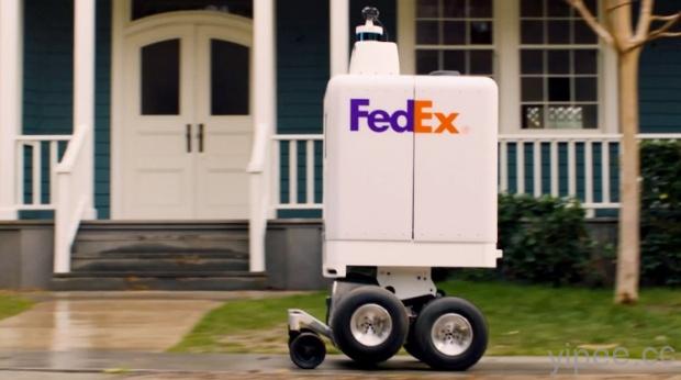 宅配司機失業了！FedEx 快遞機器人「SameDay Bot」 能爬樓梯和斜坡