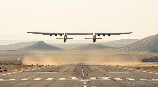 全球最大飛機「Stratolaunch」完成首飛！