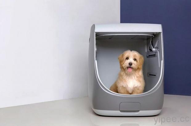 韓國設計「寵物造型師」，讓狗寶貝在家洗三溫暖！