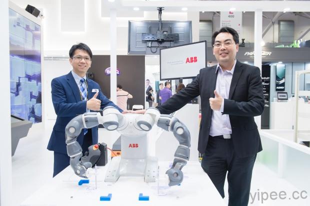 【COMPUTEX 2019】佳世達攜 ABB 攻智慧工廠，成 ABB 台灣首家機器人通路夥伴