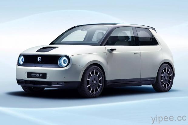 可愛電動小車「Honda e」細節曝光，後輪驅動設計、將於 7月在英國亮相