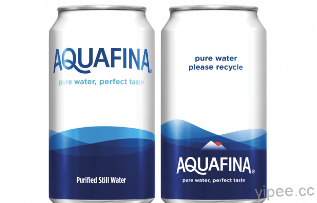 PEPSI 百事可樂減塑計畫，把旗下 Aquafina 礦泉水變成鋁罐設計