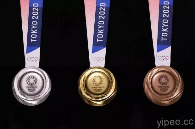 2020 東京奧運官方公布獎牌細節，金牌利用手機回收提煉 32 公斤黃金打造
