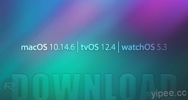 Apple 釋出 tvOS 12.4、watchOS 5.3、HomePod 12.4 更新