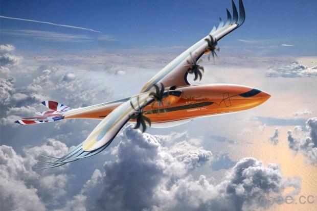 Airbus 空中巴士發表混合動力概念飛機「猛禽」