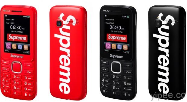Supreme 聯名手機來了，但它只是一台傳統的3G功能手機