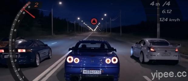 瘋玩《Need For Speed 極速快感》，玩家用單眼相機拍出現實版電影短片！