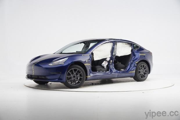 Tesla Model 3 成特斯拉首款榮獲美國 IIHS 最高安全等級 Top Safety Pick+