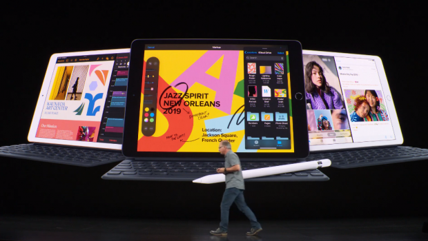 【2019 Apple 秋季發表會 】Apple 推出 10.2 吋 iPad，支援 Smart Connector 功能