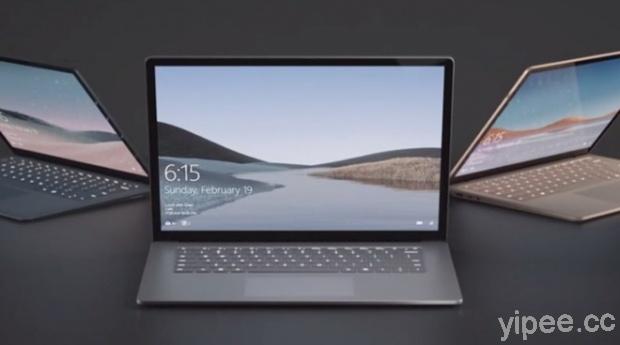 AMD 聯手微軟推 15 吋 Microsoft Surface Laptop 3 筆電