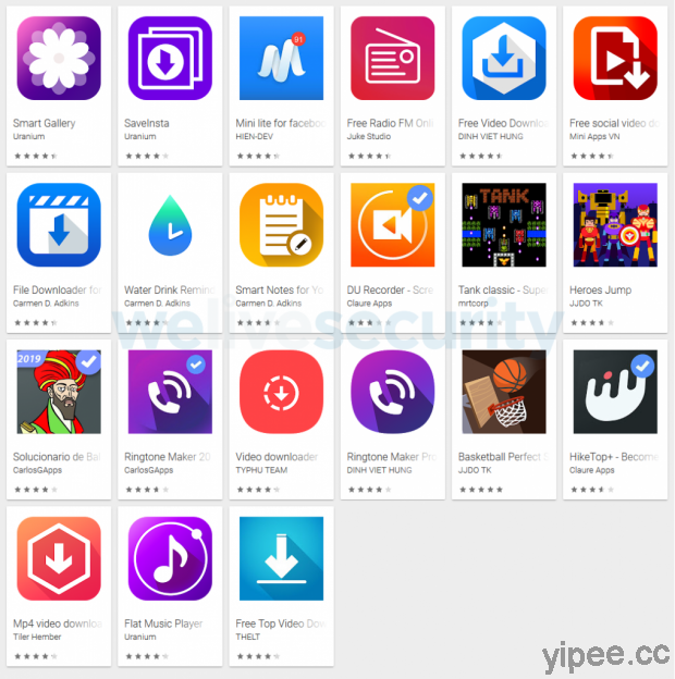 越南大學生打造 42 款 Android App，每個都植入惡意廣告 App