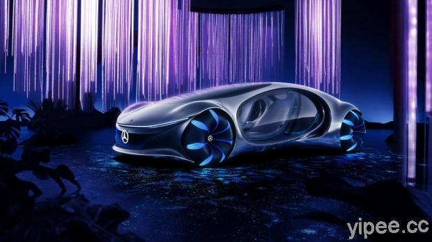 【CES 2020】賓士受《阿凡達》為靈感，打造「Mercedes Benz VISION AVTR」電動概念車