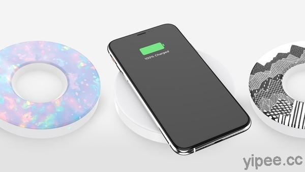 【CES 2020】可愛的「甜甜圈」無線充電板，即使手機機背黏著泡泡騷或指環式支架都能充電囉！