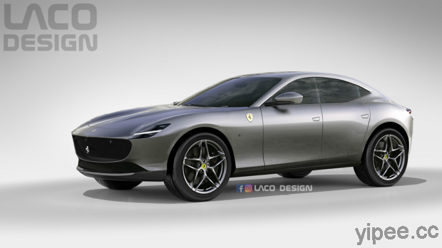 Ferrari 法拉利首款 SUV 休旅車渲染圖曝光！有望在 2021 年發表、搭載 V12 引擎