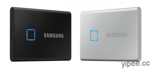【CES 2020】Samsung 發表具有指紋鎖的 T7 Touch 外接式 SSD 固態硬碟，預計 2020 Q2 上市