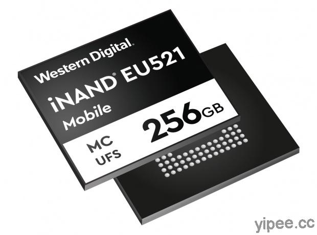 Western Digital 推出 iNAND MC EU521 快閃記憶體，針對 5G 行動裝置設計
