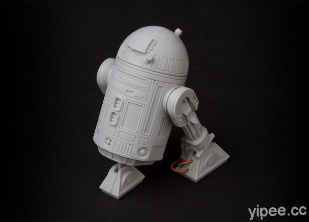 【分享】免費下載 3D 列印《星際大戰》R2D2 機器人，享受 DIY 樂趣！