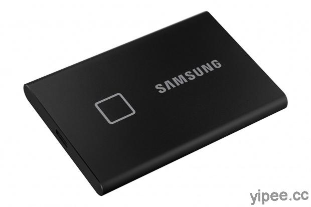 支援指紋辨識器！三星迷你 SSD 硬碟「Samsung Portable SSD T7 Touch」上市