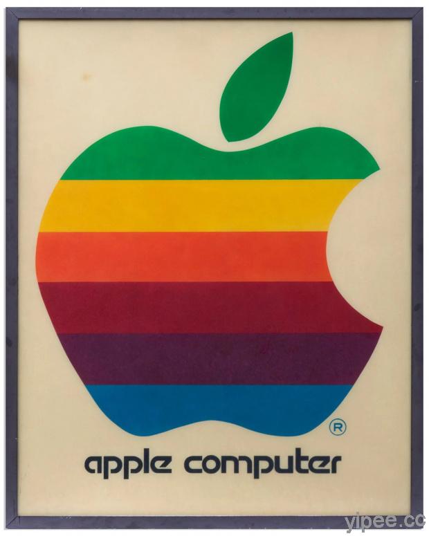 Apple 經典彩虹蘋果的招牌拍賣中，起標價新台幣 60 萬元