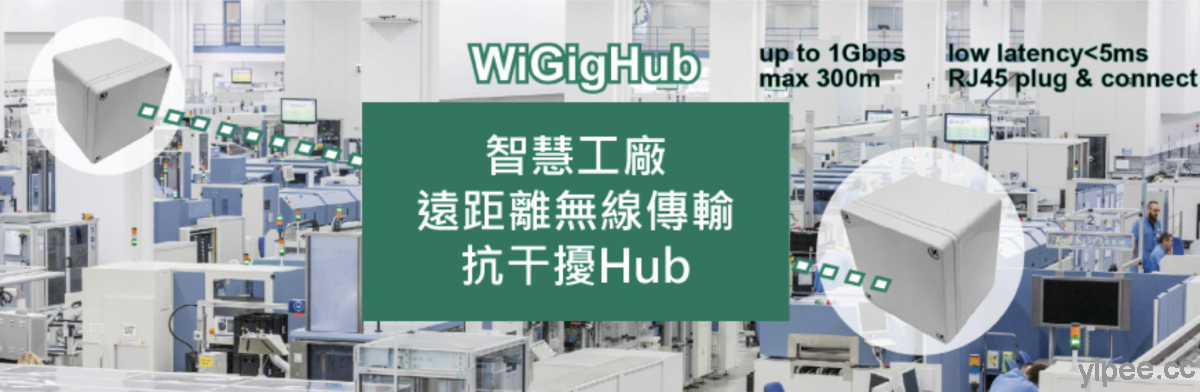 瀚錸科技聯手 Millitronic WiGigHub，打造智慧工廠的無線網路