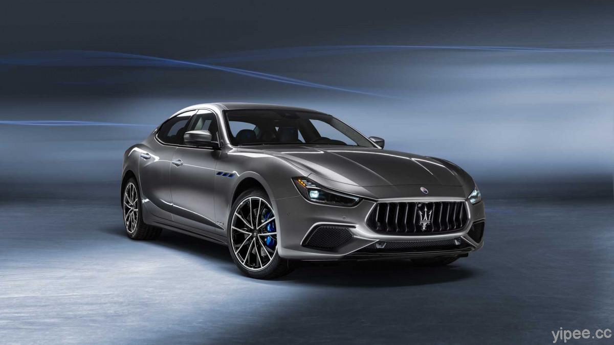 Maserati 瑪莎拉蒂 Ghibli Hybrid 油電車登場！48V 輕油電系統、馬力輸出達 330 匹