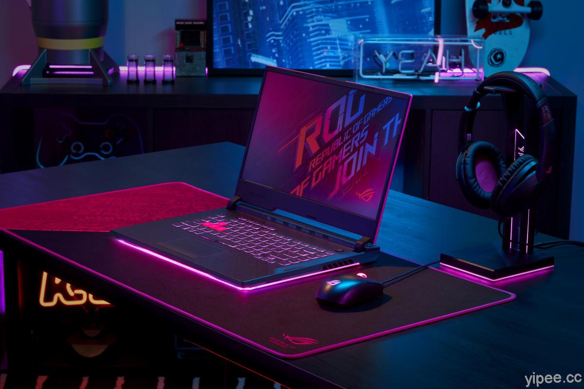 ROG 玩家共和國推出限量 ROG Strix G15 電馭粉電競筆電