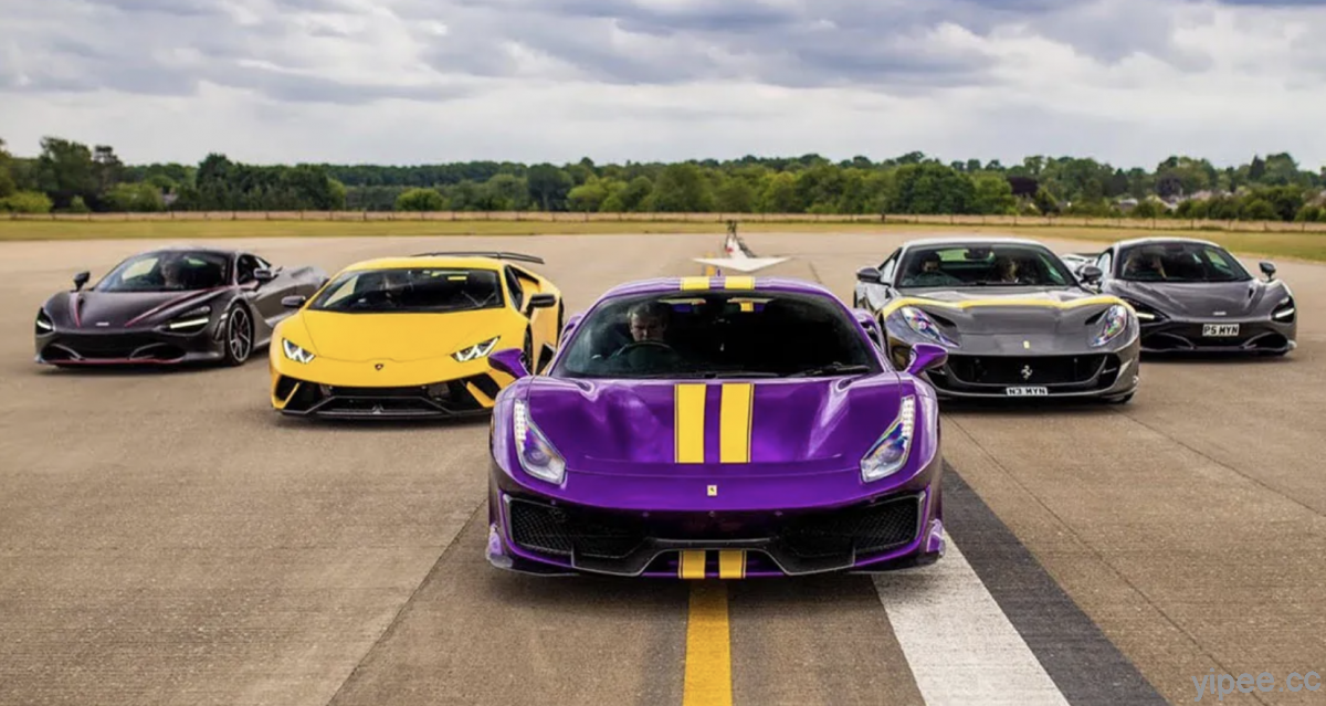 【影片】超跑大混戰！McLaren 720S、Lamborghini Huracan、Ferrari 812 和 Ferrari 488 Pista，你猜誰最快？