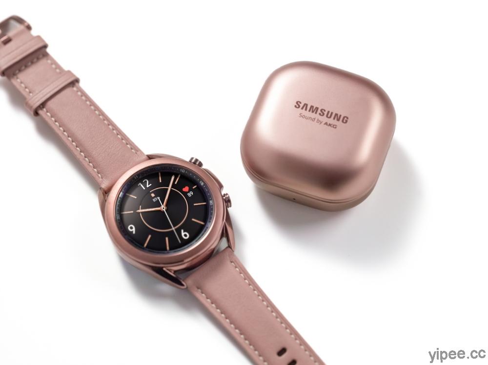 Samsung 穿戴裝置 Galaxy Watch3與 Galaxy Buds Live 亮相