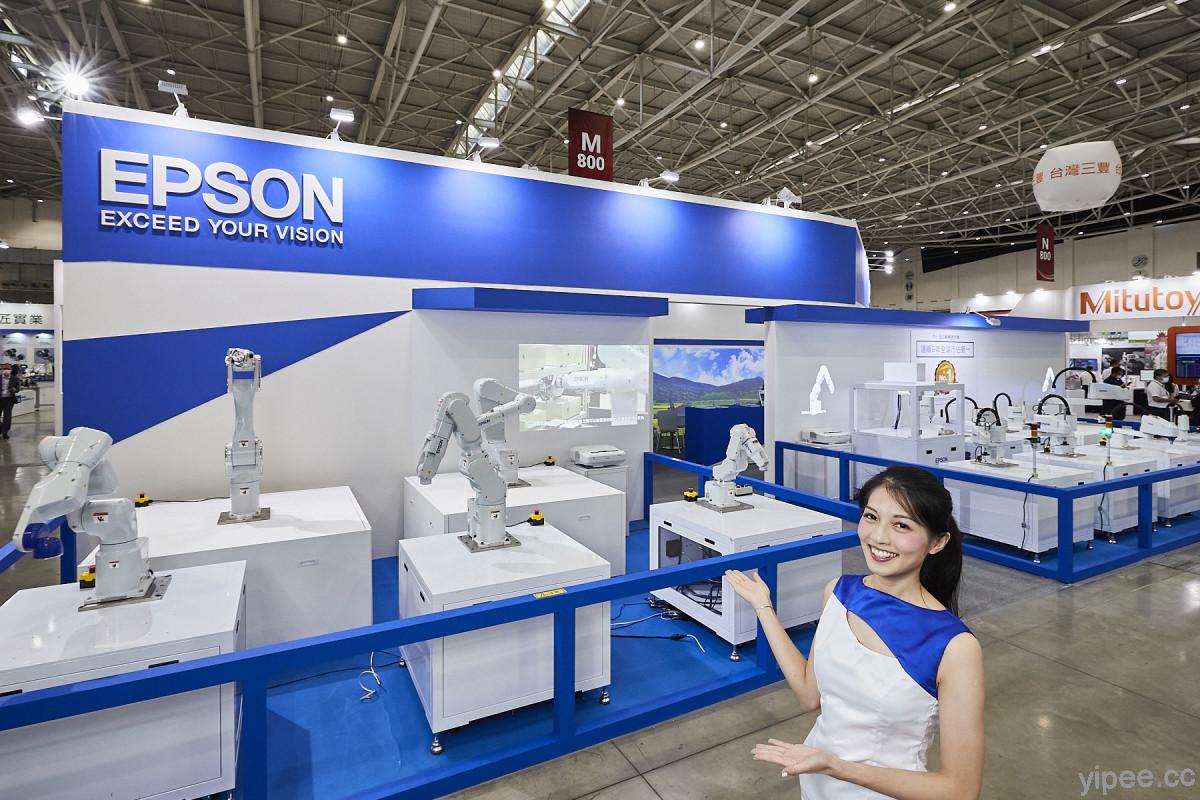 2020 自動化工業展，Epson 推機械手臂管理系統與 AR 遠端專家協作方案